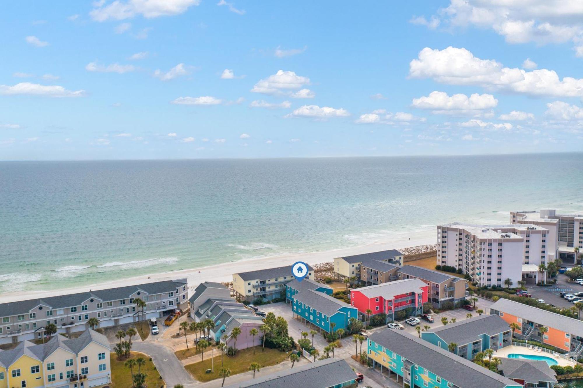 Villas On The Gulf L1- Ocean View Steps To Beach! ペンサコーラ・ビーチ エクステリア 写真